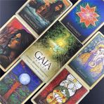 Chaoduo Shop TS104 Stili Altın Lenormand Oracle Kartları Eğlence Partisi Masa Oyunu Yüksek Li Falcılık Kehanet Tarot Güverte Rehberi ile (Yurt Dışından) - Renkli
