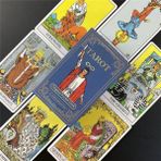 Chaoduo Shop TT164 Stili Eski Stil Lenormand Falcılık Masa Oyunu Oracle Tarot Kartları Parti Kehanet Hediyesi Pdf Rehberi ile Tam Ingilizce Güverte (Yurt Dışından) - Renkli