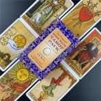 Chaoduo Shop Ttxin3 Stili Yeni Varış Yüksek Li Laura Tuan Lenormand Oracle Tarot Kartları Fal Rehberliği Kehanet Güverte Tahta Oyunu Anlatıyor (Yurt Dışından) - Renkli