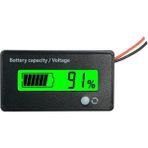 Chaoduo Shop Yeşil Stil Jaycreer Çok Fonksiyonlu Pil Yakıt Göstergesi Gösterge Ölçer Monitör Golf Arabası, Motosiklet, Rv, Deniz Teknesi (Yurt Dışından)
