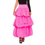 CHAOUICHE CHAZ0134 Balon Pembe Kadın Etek