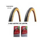 Chaoyang 27X1 1/4 (32-630) İç Dış Lastik Seti (2 Dış + 2 İç)