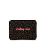 Chapters Black & Brown Hearts Working Mom Deri 13"" - 14"" Kadın Laptop Kılıfı