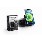 Charge+ MagSafe Araç İçi Kablosuz Şarj Cihazı 15W Hızlı Şarj Manyetik Telefon Tutucu USB-C Uyumlu iPhone 15 14 13 12