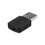 Charge Ses Alıcı Verici Kablosuz Bluetooth 5.0 Ses Alıcı Verici Adaptör - Siyah