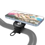 CHARGEWORX Manyetik Telefon Tutacağı, Magsafe Uyumlu, Ev veya Spor Salonu Ekipmanları, Fitness, İç Mekan Bisikleti, Koşu Bandı, Bebek Arabası, Ayarlanabilir Kol Çubuğu Kayışı