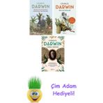 Charles Darwin 3 Kitap Seti + Çim Adam Hediye - Hayır