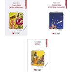 Charlie'nin Çikolata Fabrikası - Matilda - Charlie'nin Büyük Cam Asansörü - Roald Dahl / 3 kitap set - ORJİNALKİTAP - OLGU KİTABEVİ