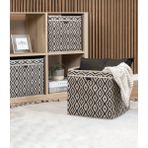 Charlotte Candle Bohe Çok Amaçlı Raf Düzenleyici Dekoratif Kutu Dolap Organizer Baza Altı Hurç 30 x 30 x 30