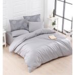 Charlotte Elegant Çift Kişilik Nevresim Takımı - 200 x 220 cm - Gri
