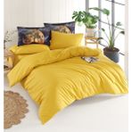 Charlotte Moon 200x220 cm Hardal Çift Kişilik Nevresim Takımı