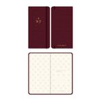 Charm Takılabilen 2026-2027 Mid-Year Akademik Cep Ajanda 9x17 cm Bordo