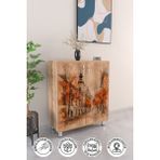 Charming Autumn 4 Raflı Ayakkabılık Antre Hol Çok Amaçlı Ayakkabı Dolabı - Ahşap