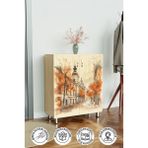 Charming Autumn 4 Raflı Ayakkabılık Antre Hol Çok Amaçlı Ayakkabı Dolabı