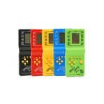 CharmPlay Retro Tetris Atari Oyuncak Nostaljik El Konsolu Çocuk ve Yetişkinler İçin Eğlenceli Oyun Makinesi