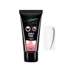 Charzieg Beyaz 30 ml Polygel Protez Tırnak Polijel Poly Gel
