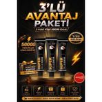 Chase %100 Orijinal 50000 Gecktirici Krem 3'lü Set | Erkeklere Özel | Gizli Paketleme | Avantaj Paketi | Premium Kalite