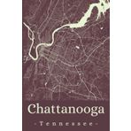 Chattanooga Tennessee: Your city, your region, your home! | Composition Notebook 6x9 plaid 120 pages