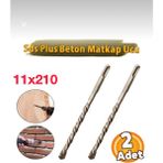 Chattel 11X210 mm Sds Plus Beton Delme Matkap Ucu (2 Adet)