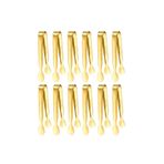 Chavin 304 Çelik 12 Li Mini Gold 11 cm Buz ve Şeker Maşası CIN624SR-12