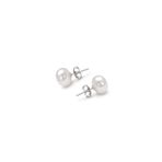 Chavin CE86-6 5-6 mm Gerçek İnci Çelik Kadın Küpe