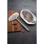Chavin CIN874 Paslanmaz Çelik 18.5 cm Balık Biftek Gri Servis Kepçesi Kaşığı