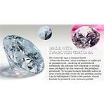 Chavin DH18SR 2 Crt Swarovski Tektaş Gümüş Kolye