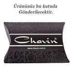 Chavin DP48 Beyaz Çiçek Taşlı Çelik Göbek Piercing