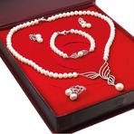 Chavin DS37 İnci Gümüş Set