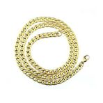 Chavin DU15-5 Figaro Yassı 60 cm 5 mm Çelik Erkek Zincir
