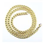 Chavin DU15-7 Figaro Yassı 60 cm 7 mm Çelik Erkek Zincir