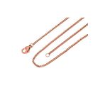 Chavin EB29 Rose 1.5 mm 45 cm İnce Çelik Kadın Kolye Zinciri