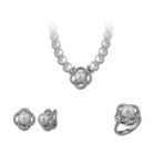 Chavin EE06 İnci Gümüş Set