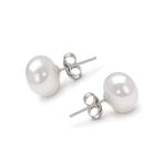 Chavin EHY-DG90-7 7-8 mm Gerçek İnci DG90-7 Gümüş Küpe