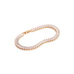 Chavin ES53 Su Yolu Baget Beyaz Taşlı Rose Gold Kadın Bileklik