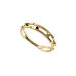 Chavin ET27SR Bayan Punk Gold Titanyum Çelik Bileklik Bilezik