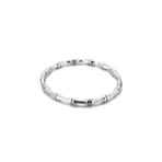 Chavin ET77BY 4 mm Gri İnce Kelepçe Dizayn Çelik Bayan Bileklik