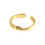 Chavin EU83SR 3 mm Çelik Ayarlanabilir Gold Kadın Yüzük