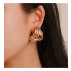 Chavin EV19SR Gold Bijuteri Retro Tarz Kadın Küpe