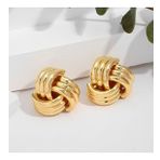Chavin EV21SR Gold Bijuteri Retro Tarz Kadın Küpe