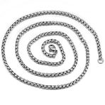 Chavin Gri 75 cm. 4 mm. Erkek Çelik Zincir dh02