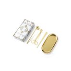 Chavin Paslanmaz Çelik 4 Parça Gold Saplı Mum Söndürücü cin820sr