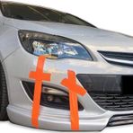 chback Sedan Uyumlu Makyajlı Ön Tampon Eki (Plastik)