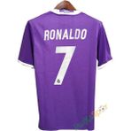 Cheecky Chic Final Cardıff 2017 Real Madrid Kısa Kolu Ronaldo Final Forması - Mor - 2XL