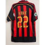 Cheecky Chic Milan 06/07 Kaka Forması Efsane Retro Forma - Siyah - XL