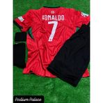 Cheecky Chic Portekiz 2024/25 Yeni Sezon Cristiano Ronaldo Iç Saha Çocuk Forması 4'lü SET8KIRMIZI) - 11 - 12 Yaş - Mavi
