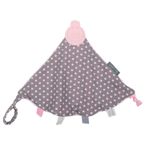 Cheeky Chompers Comfortchew Polka Dot Pink Diş Kaşıyıcılı Uyku Arkadaşı