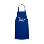 Chef Özel Baskılı Chef Mutfak Önlüğü Saks Mavisi