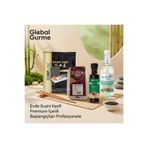 Chefline Asia Global Gurme sushi seti Chefline Nori soya Sos Pirinç Sirkesi Deco Sushi Pirinc, Sushi Mat chopstick