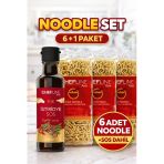 Chefline Yumurtalı Çin Eriştesi 350 Gr 6 Adet Ve İstiridye Sos 150 Ml Noodle Set